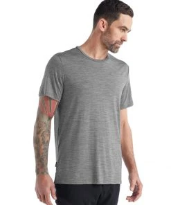 Vamosoutdoors M's Sphere II SS Tee- Metro Heather Shirts