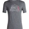 Vamosoutdoors Shirts M's Tech Lite II SS Tee- Surfspot Camper- Gritstone Heather