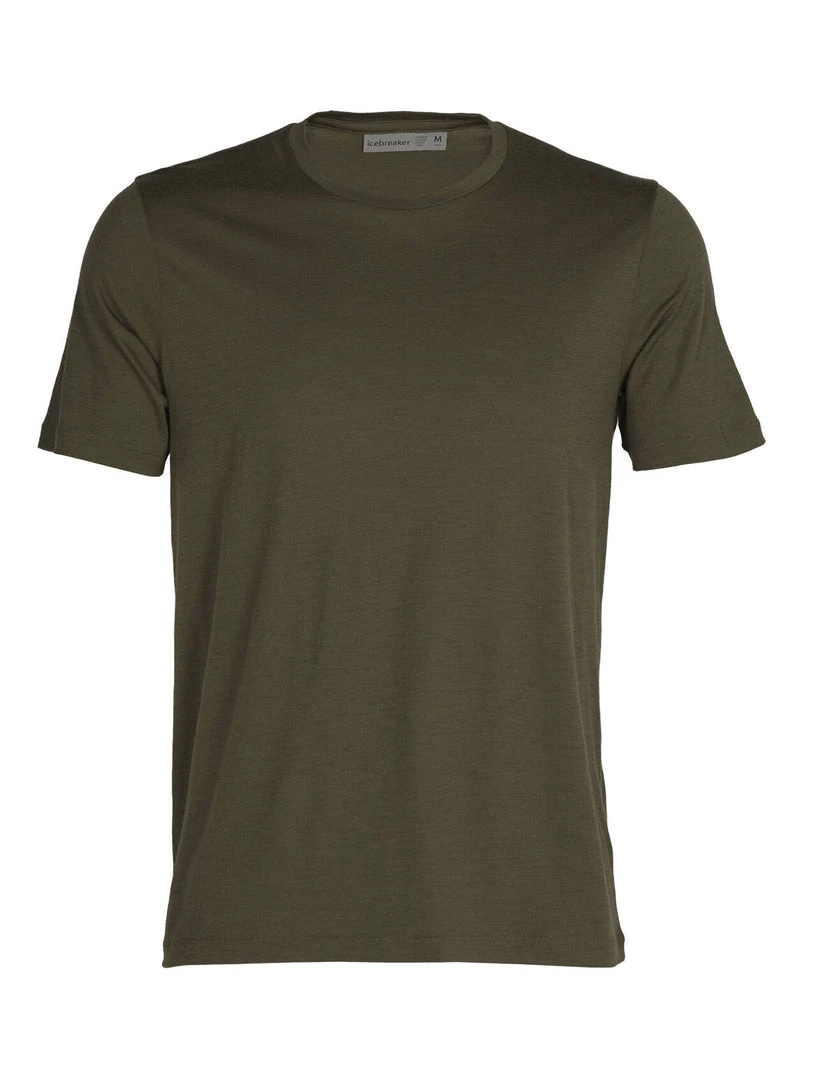 Icebreaker Men's Tech Lite II Short Sleeve Shirt - Loden | Vamosoutdoors 1 Vamosoutdoors Shirts M's Tech Lite II SS Tee- Loden