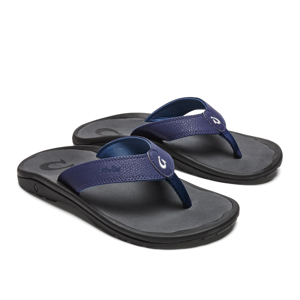 Olukai Men's Ohana Sandals - Pacifica / Dark Shadow | Comfortable & Durable Beach Footwear 2 Olukai M's Ohana Sandals - Pacifica / Dark Shadow