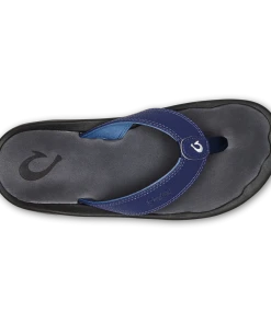 Olukai Men's Ohana Sandals - Pacifica / Dark Shadow | Comfortable & Durable Beach Footwear 8 Olukai M's Ohana Sandals - Pacifica / Dark Shadow