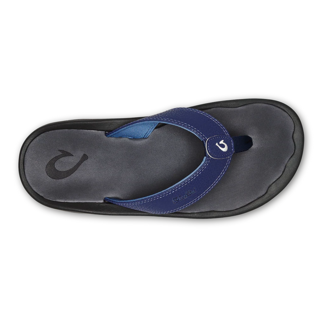 Olukai Men's Ohana Sandals - Pacifica / Dark Shadow | Comfortable & Durable Beach Footwear 3 Olukai M's Ohana Sandals - Pacifica / Dark Shadow