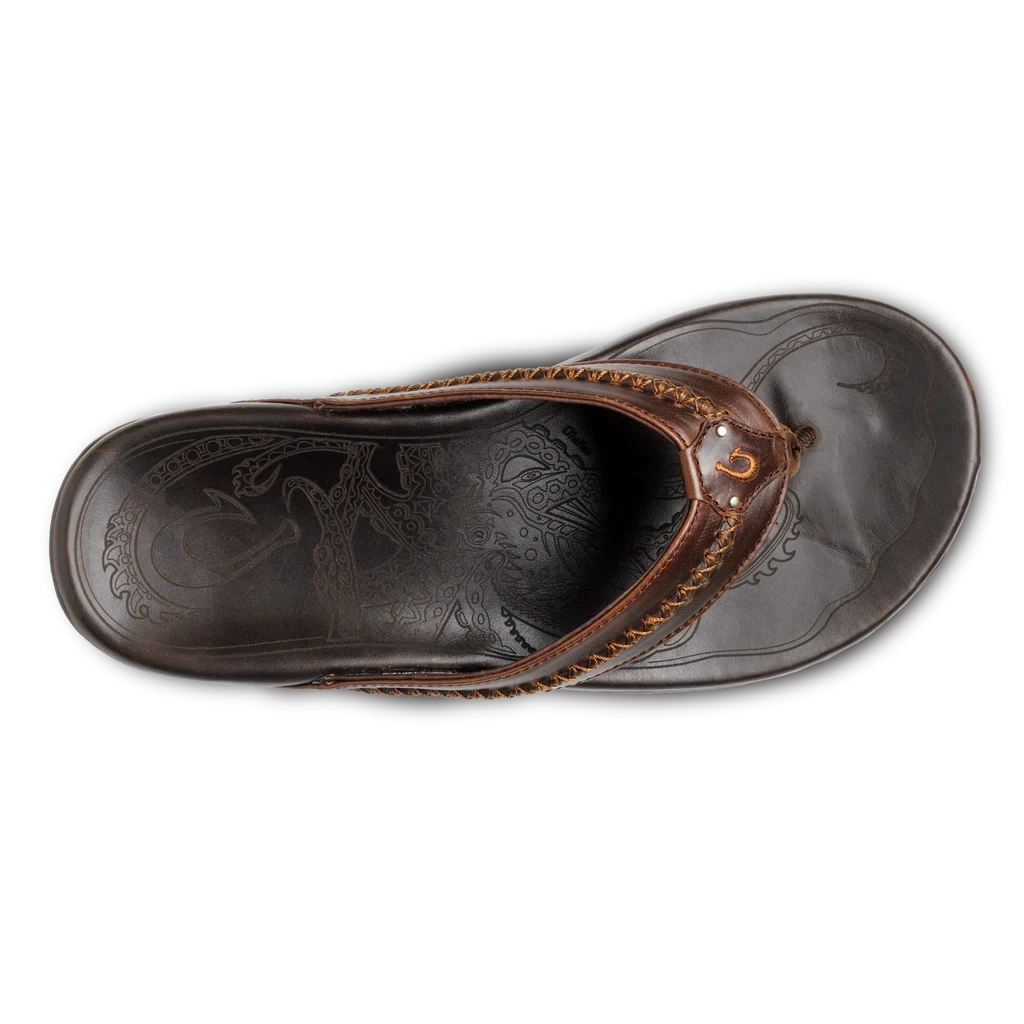 Olukai Men's Mea Ola Sandals - Dark Java | Comfortable & Stylish Footwear 2 Olukai Footwear M's Mea Ola Sandals - Dark Java