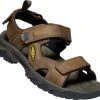 Vamosoutdoors Men's Targhee III Open Toe Sandal - Bison Mulch Footwear