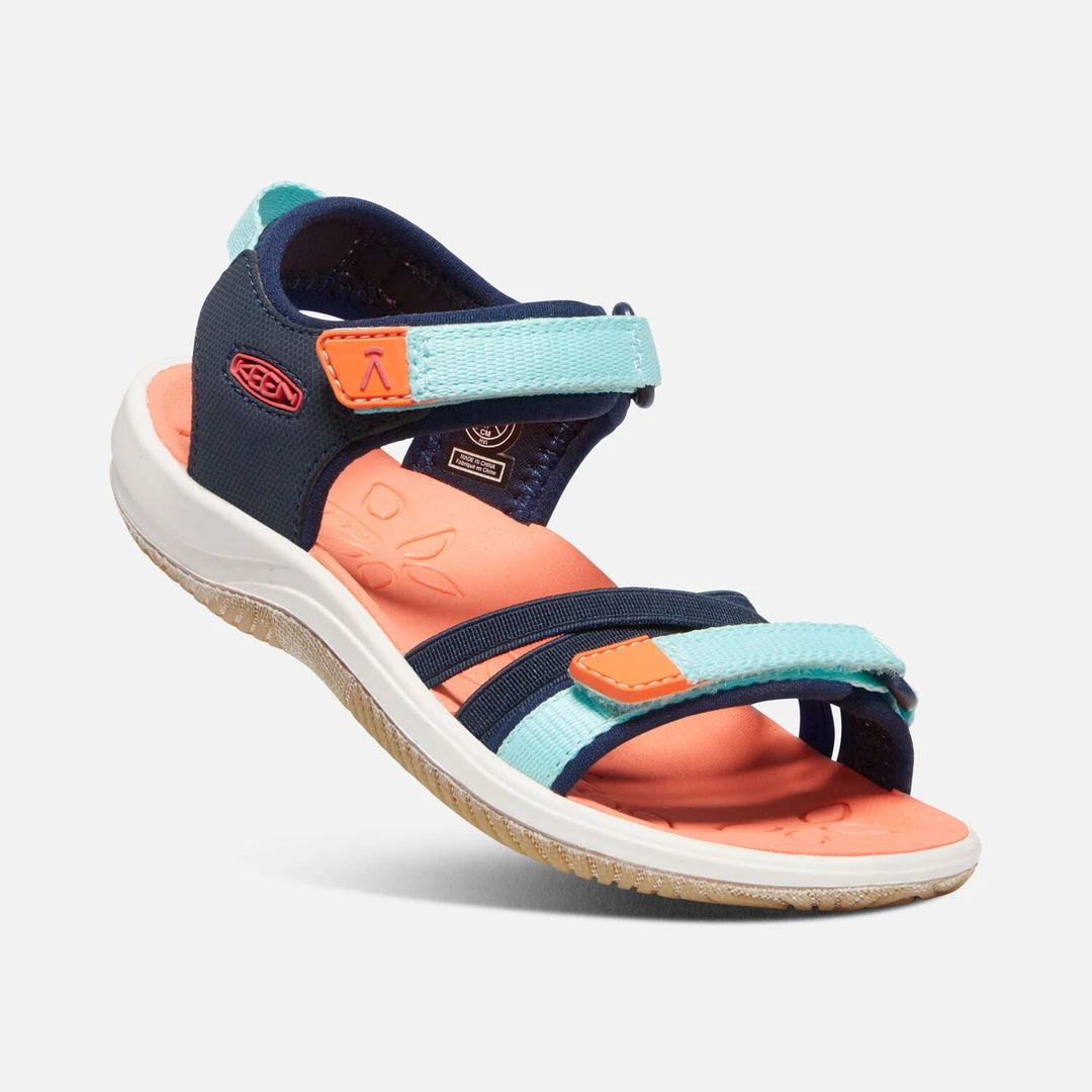 Keen Big Kids' Verano Sandals - Black Iris/Blue Tint | Comfortable & Durable Footwear 2 Keen Big Kids' Verano - Black Iris/Blue Tint