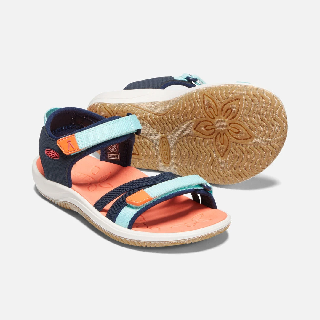 Keen Big Kids' Verano Sandals - Black Iris/Blue Tint | Comfortable & Durable Footwear 5 Keen Big Kids' Verano - Black Iris/Blue Tint