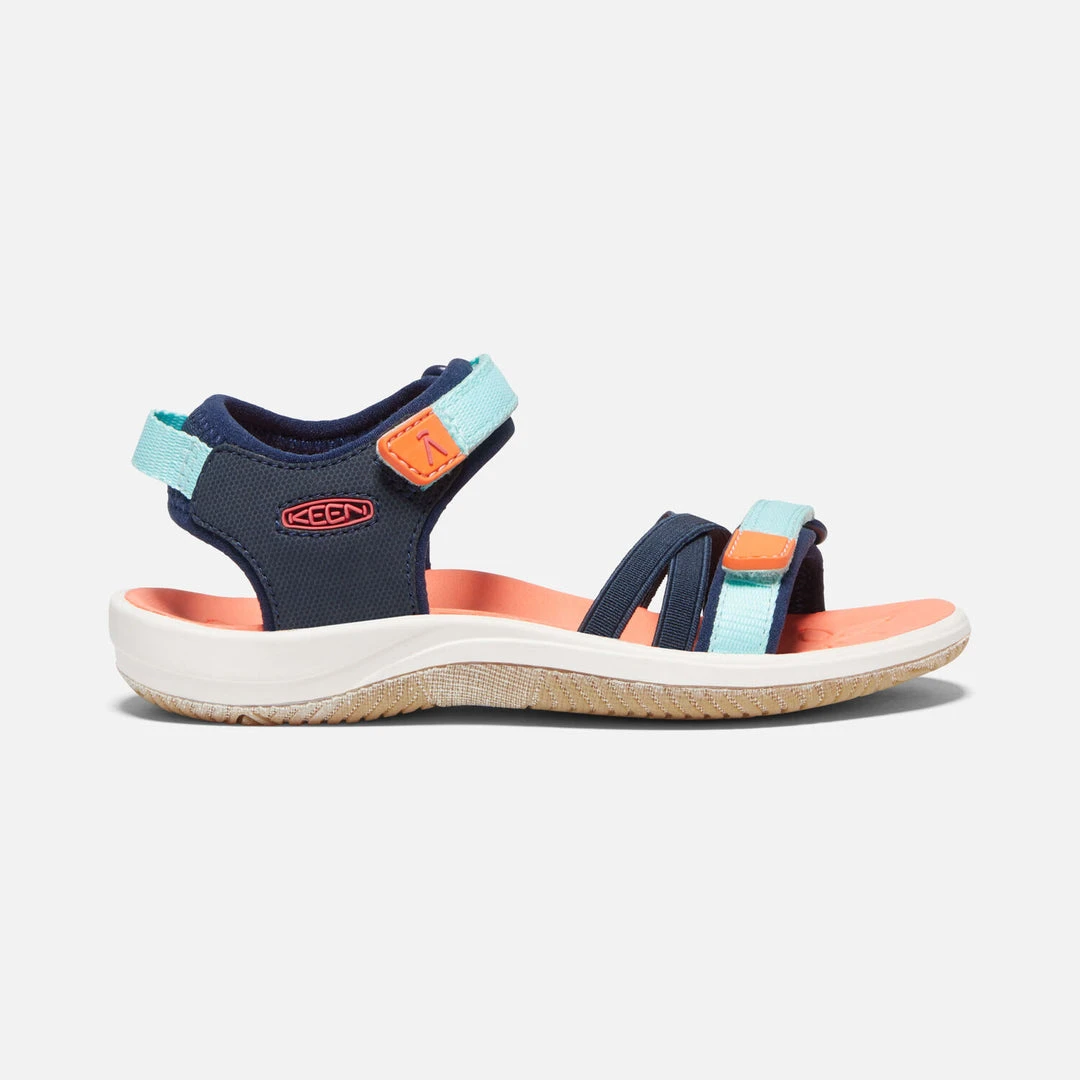 Keen Big Kids' Verano Sandals - Black Iris/Blue Tint | Comfortable & Durable Footwear 1 Keen Big Kids' Verano - Black Iris/Blue Tint