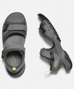 Keen Footwear M's Targhee III Open Toe Sandal - Steel Grey/Eve
