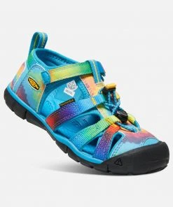 Keen Little Kids' Seacamp II CNX - Vivid Blue/Tie Dye