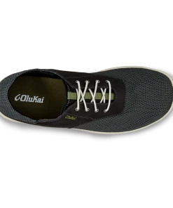 Olukai Men's Nohea Moku Sneakers - Black | Premium Comfort & Style 8 Olukai M's Nohea Moku Sneakers - Black