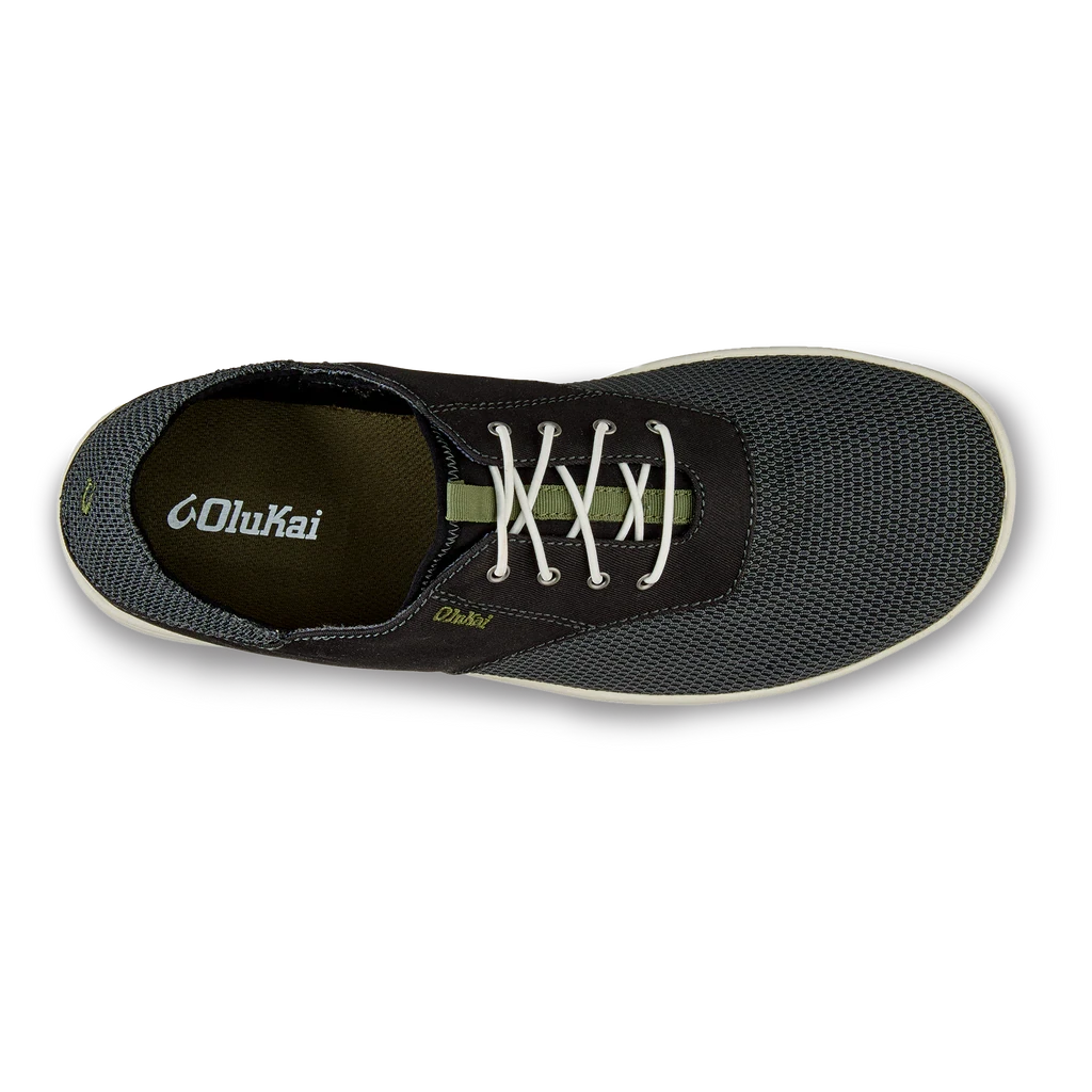 Olukai Men's Nohea Moku Sneakers - Black | Premium Comfort & Style 3 Olukai M's Nohea Moku Sneakers - Black