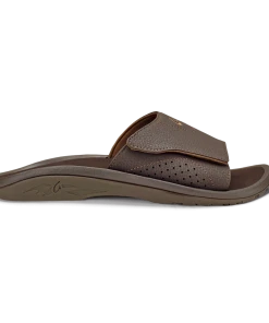 Olukai Footwear M's Nalu Slides - Dark Java