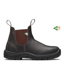Blundstone Work & Safety 162 - Stout Brown Steel Toe