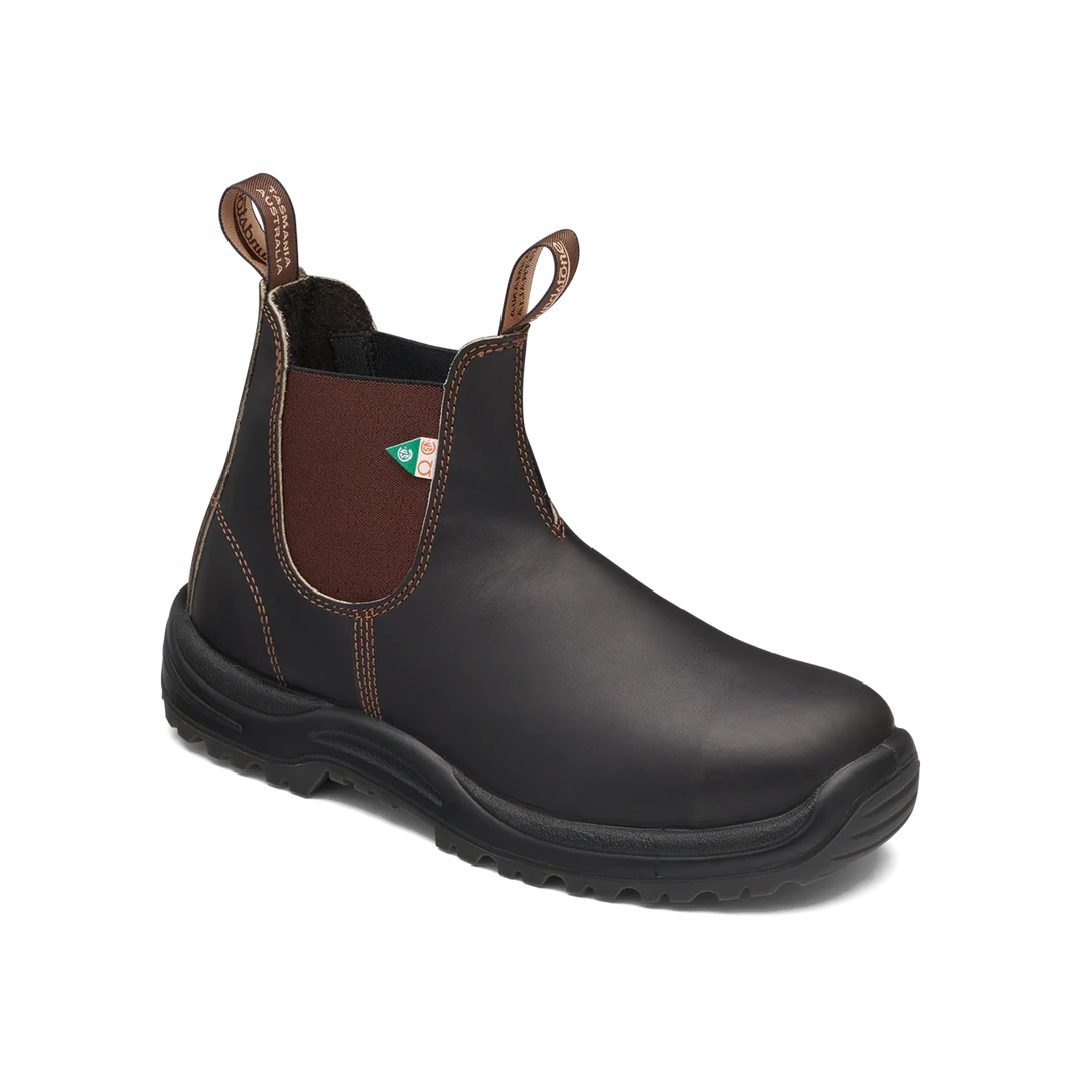 Blundstone Work & Safety 162 - Stout Brown Steel Toe