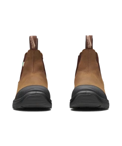 Blundstone Work & Safety 169 - Crazy Horse Brown Rubber Toe Boots for Men & Women 11 Blundstone Work & Safety 169 - Crazy Horse Brown Rubber Toe