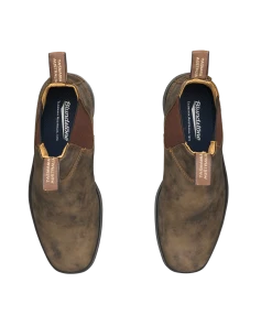 Blundstone Dress 1306 Rustic Brown Boots - Premium Leather Footwear for Men & Women 9 Blundstone Dress 1306 - Rustic Brown Footwear