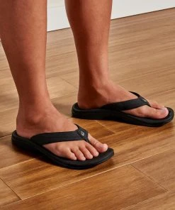 Olukai Women's Ohana Sandals - Black | Premium Comfort & Style 8 Olukai Footwear W's Ohana Sandals - Black