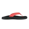 Olukai Footwear W's Ohana Sandals- Hot Coral/Black