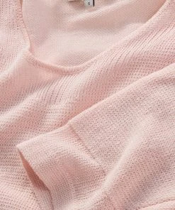 Sandwich Fine-Knit 3/4 Sweater