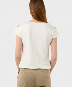 Sandwich WOMENS Linen Blouse - Cloud