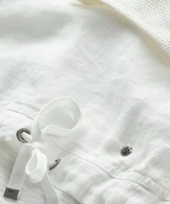 Sandwich WOMENS Linen Blouse - Cloud