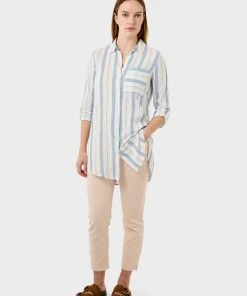 Sandwich Striped Blouse WOMENS