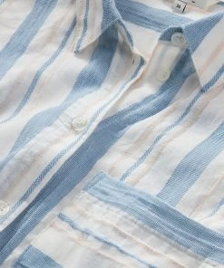 Sandwich Striped Blouse WOMENS