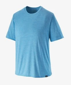 Patagonia Men's Capilene Cool Daily Shirt - Lago Blue | Lightweight & Breathable 6 Patagonia M's Capilene Shirt - Lago Blue Shirts