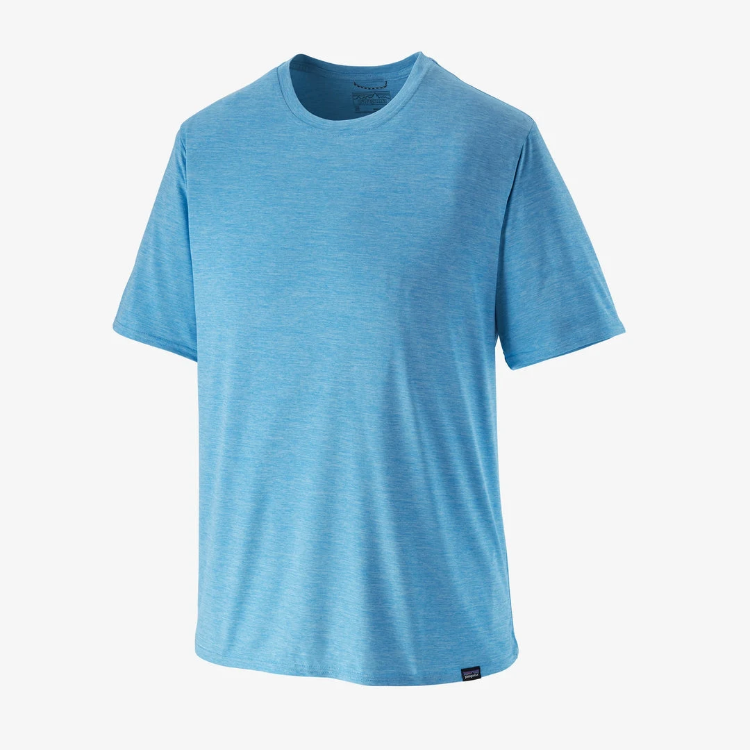 Patagonia Men's Capilene Cool Daily Shirt - Lago Blue | Lightweight & Breathable 3 Patagonia M's Capilene Shirt - Lago Blue Shirts