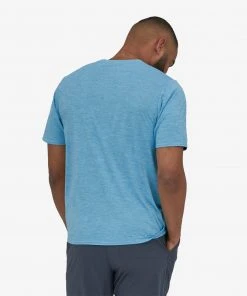 Patagonia M's Capilene Shirt - Lago Blue Shirts