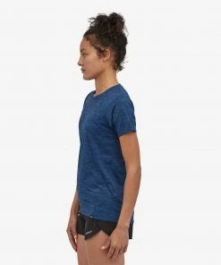 Patagonia WOMENS W's Capilene Cool Shirt - Viking Blue