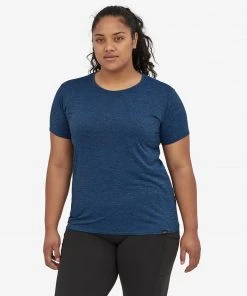 Patagonia WOMENS W's Capilene Cool Shirt - Viking Blue