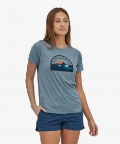 Patagonia W's Capilene Cool Daily Graphic Shirt - Boardie Badge
