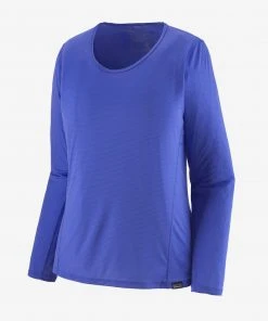 Patagonia W's L/S Capilene Cool Shirt - Float Blue WOMENS