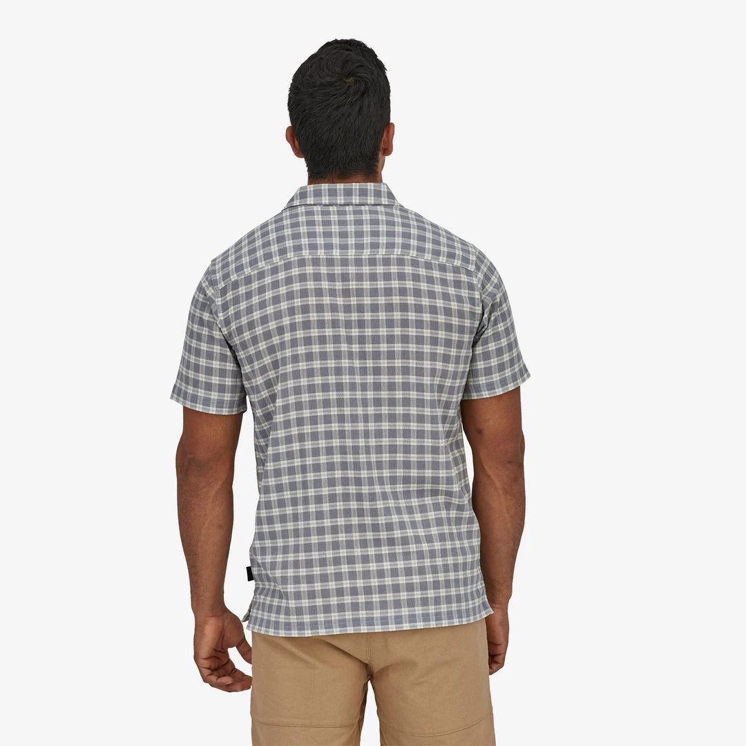 Patagonia Men's A/C Shirt - Local Harvester Stone Blue | Eco-Friendly Casual Top 2 Patagonia Shirts M's A/C Shirt- Local Harvester Stone Blue