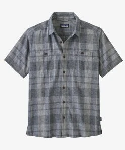 Patagonia Shirts M's Back Step Shirt - Shore Plaid
