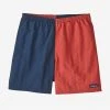Vamosoutdoors M's Baggies Shorts 5 Inch - Harlequin: Sumac Red