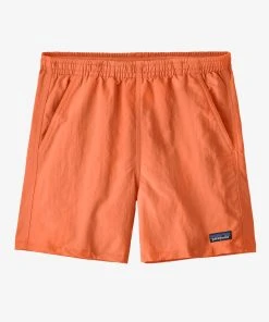 Patagonia Women's Baggies Shorts 5 Inch - Tigerlily Orange | Quick-Dry Swimwear 8 Patagonia W's Baggies Shorts 5 Inch - Tigerlily Orange WOMENS