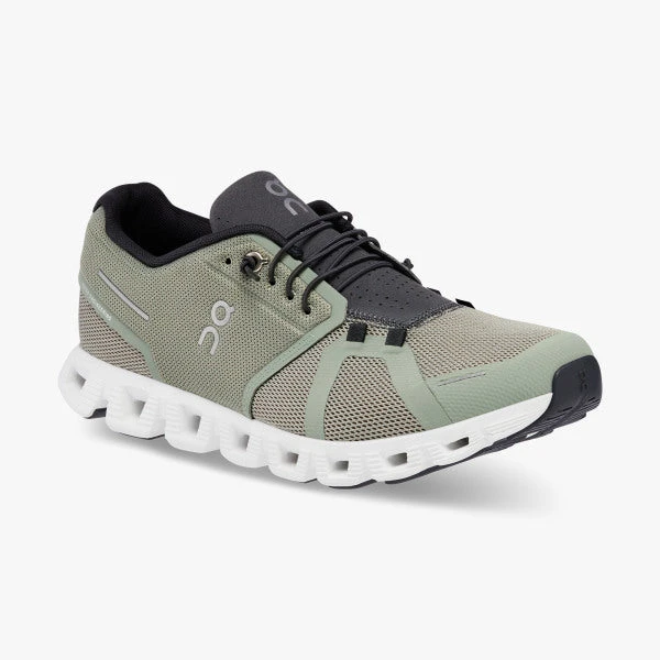 ON Running Men's Cloud 5 Shoes - Kelp/Shadow | Lightweight & Comfortable Running Footwear 2 ON Running Footwear M's Cloud 5 - Kelp/Shadow