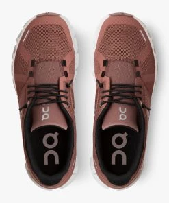 ON Running W's Cloud 5- Rust/Black Footwear