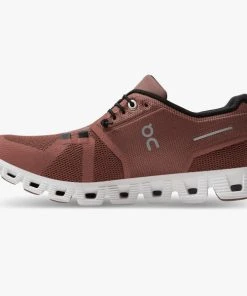 ON Running W's Cloud 5- Rust/Black Footwear