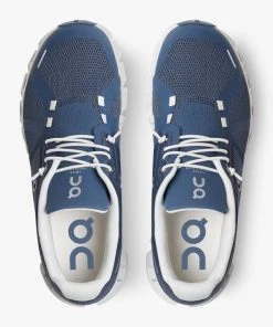 ON Running W's Cloud 5 - Denim/White Footwear