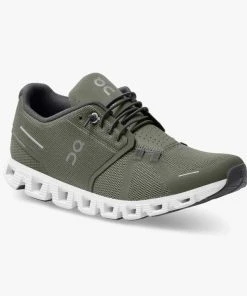 ON Running M's Cloud 5 - Olive/White Footwear
