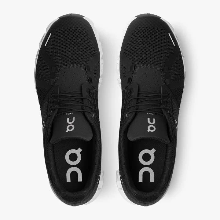 ON Running Men's Cloud 5 Running Shoes - Black/White | Lightweight & Comfortable 3 ON Running M's Cloud 5 -Black/White Footwear
