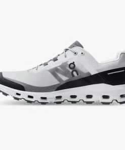 ON Running Men's Cloud Vista Shoes - Glacier/Black | Lightweight & Comfortable Footwear 10 ON Running M's Cloud Vista - Glacier/Black Footwear