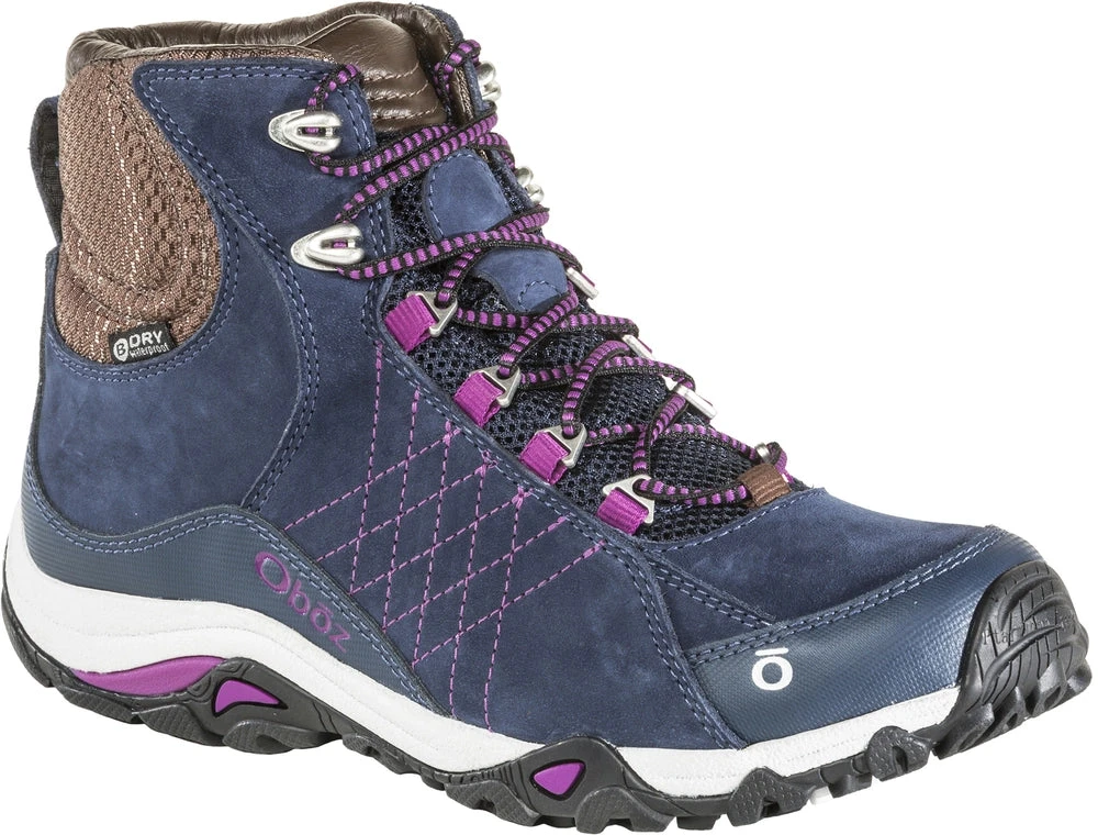 Vamosoutdoors Women's Sapphire Mid Huckleberry Hiking Boots - Durable & Comfortable 2 Vamosoutdoors Footwear W's Sapphire Mid - Huckleberry
