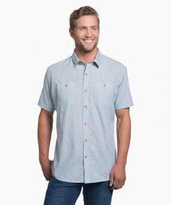 Kuhl Karib Short Sleeve Shirt - Horizon