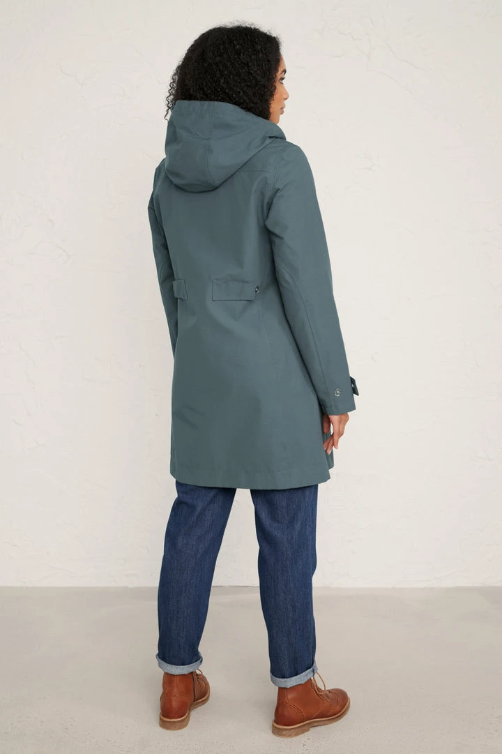 Seasalt Cornwall Coverack Coat - Nickel WOMENS | Waterproof Jacket | Sale | Seasalt Brand 3 Seasalt Cornwall Coverack Coat - Nickel WOMENS