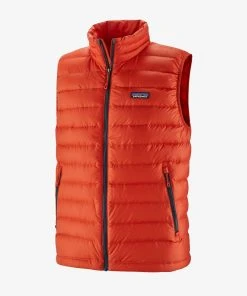 Vamosoutdoors M's Down Sweater Vest - Hot Ember Patagonia