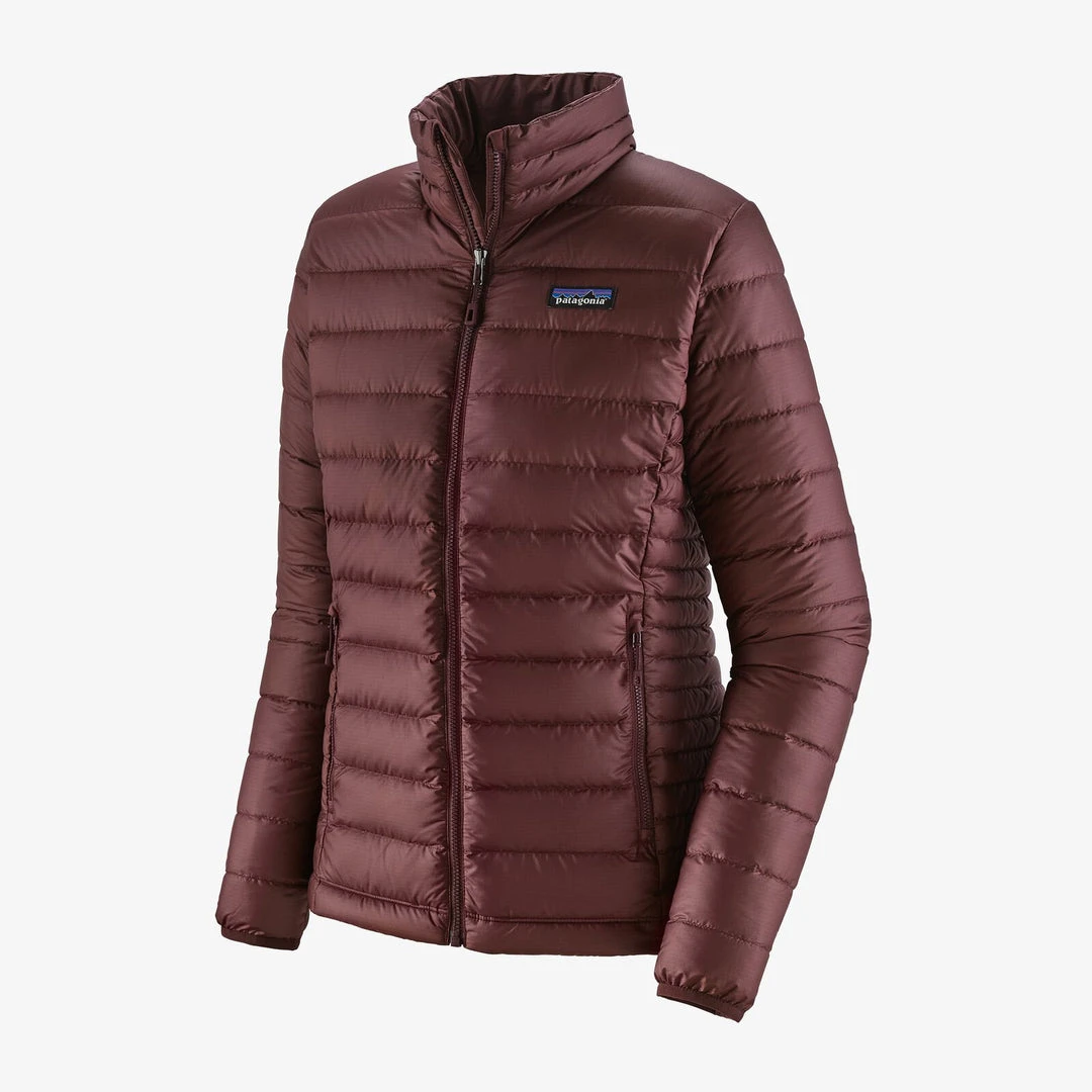 Patagonia Women's Down Sweater Jacket - Dark Ruby | Vamosoutdoors | Warm & Lightweight 1 Vamosoutdoors WOMENS W's Down Sweater Jacket - Dark Ruby